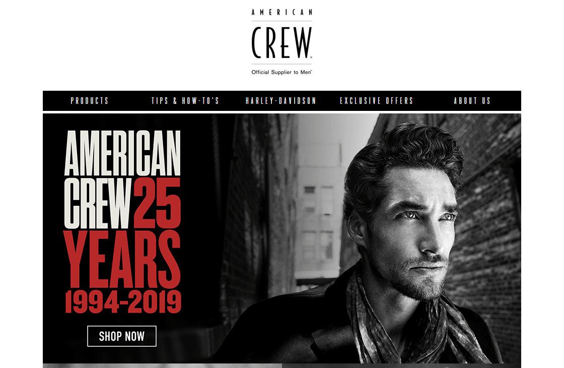 American Crew官网 美国队员官网